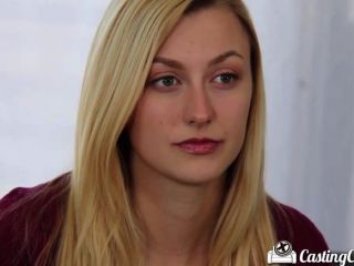 Casting Couch-x Blonde Cheerleader Shows Off