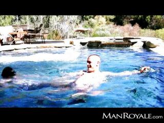 Manroyale - Twinks Get Wet Fucking By The Pool