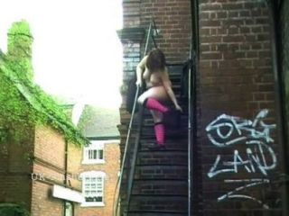 Outdoor Flashing And Public Masturbation Of Fat Bbw Amateur Nimue In The Streets