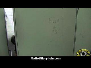 Interracial - White Lady Confesses Her Sins At Gloryhole 14