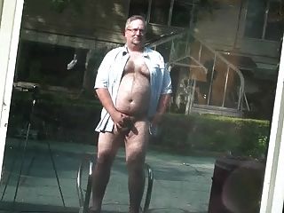 Str8 Chubby Dad Loves To Cums Outside (01)
