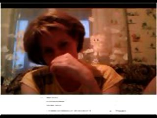 Ludmila Masturbates On Skype
