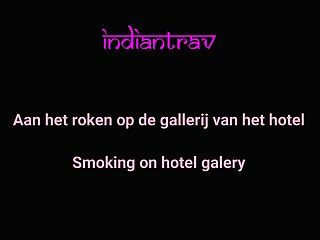 Smoking In Hotel Balcony