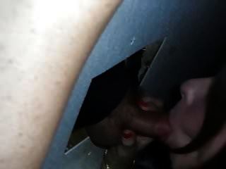 Wife Suck Stranger And Hubby In The Glory Hole Booth