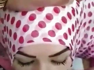Hijab Sucking